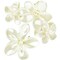 Beach Pearl Flower claw clips women girls,fancy hawaii flower hair clips